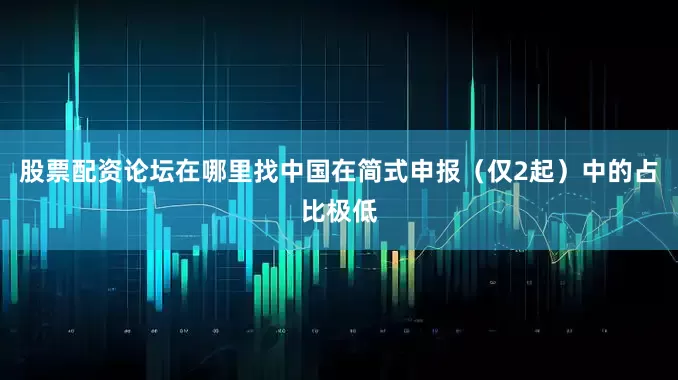 股票配资论坛在哪里找中国在简式申报（仅2起）中的占比极低